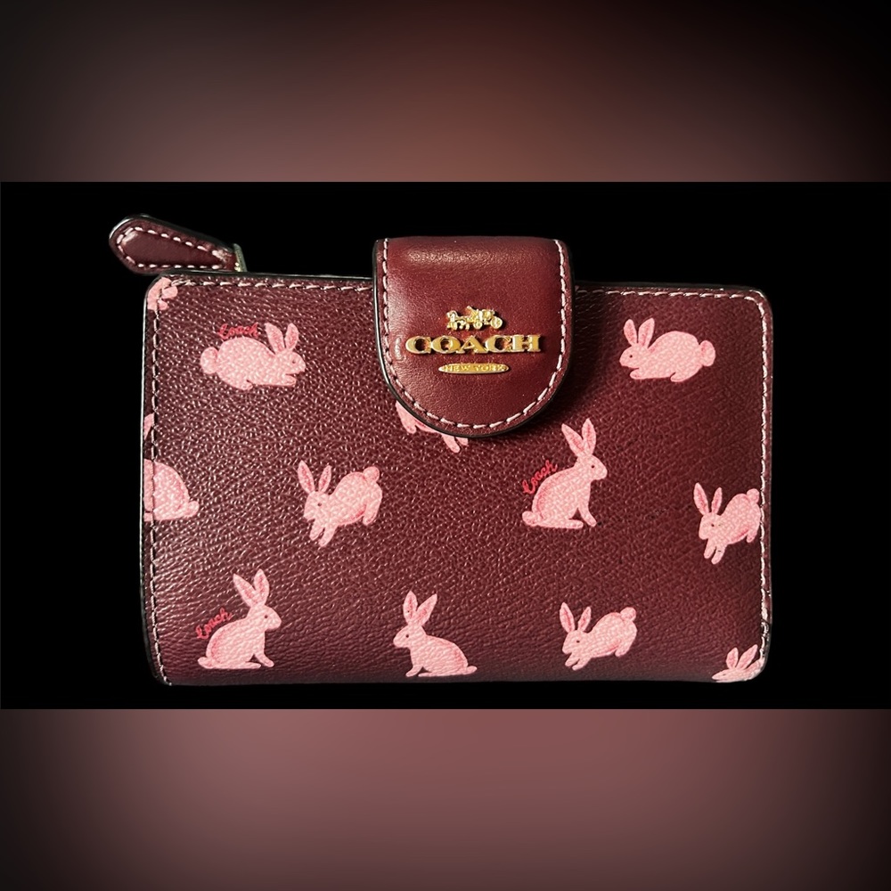 Limited Edition Coach Lunar New Year Medium Corner Zip Wallet